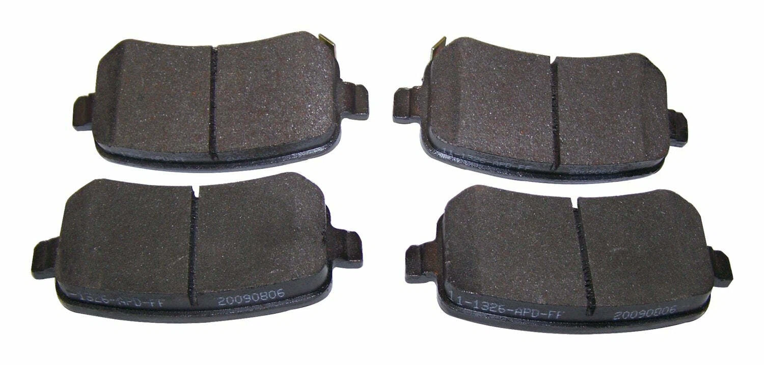Crown Automotive - Semi-Metallic Gray Brake Pad Set - 68029887AA
